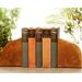 Handmade oak wood bookends for sale